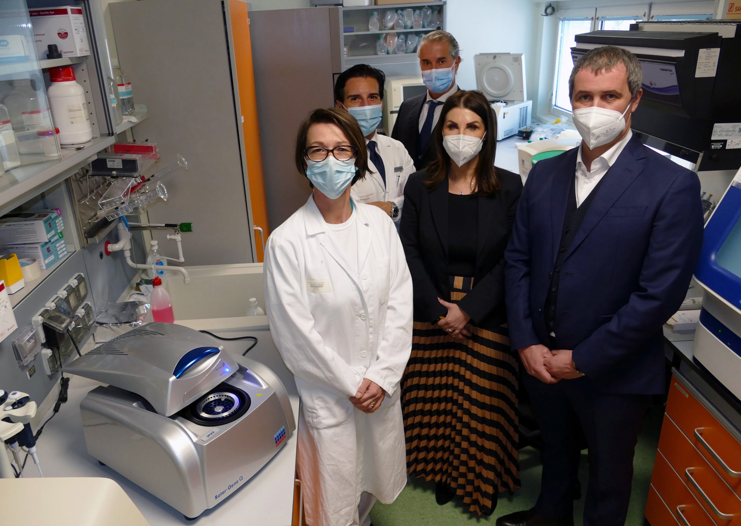 Donazione all'IRCCS di Negrar di un Rotor -Gene da parte dell'azienda Progetti Italian Company