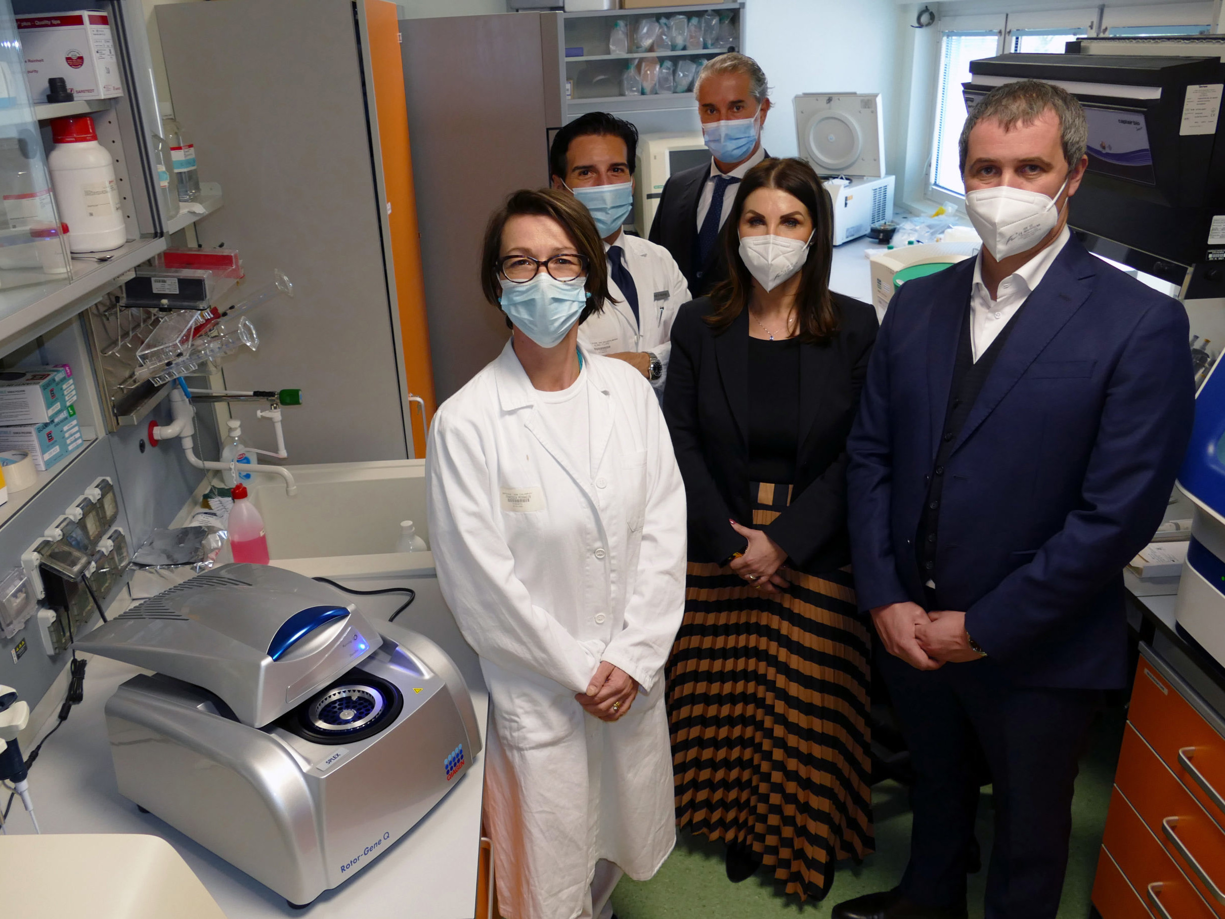 Donazione all'IRCCS di Negrar di un Rotor -Gene da parte dell'azienda Progetti Italian Company