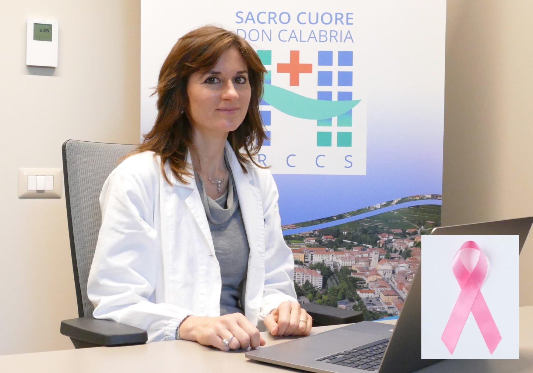 dottoressa Valeria Viassolo, genetista oncologadell'IRCCS Ospedale Sacro Cuore Don Calabria
