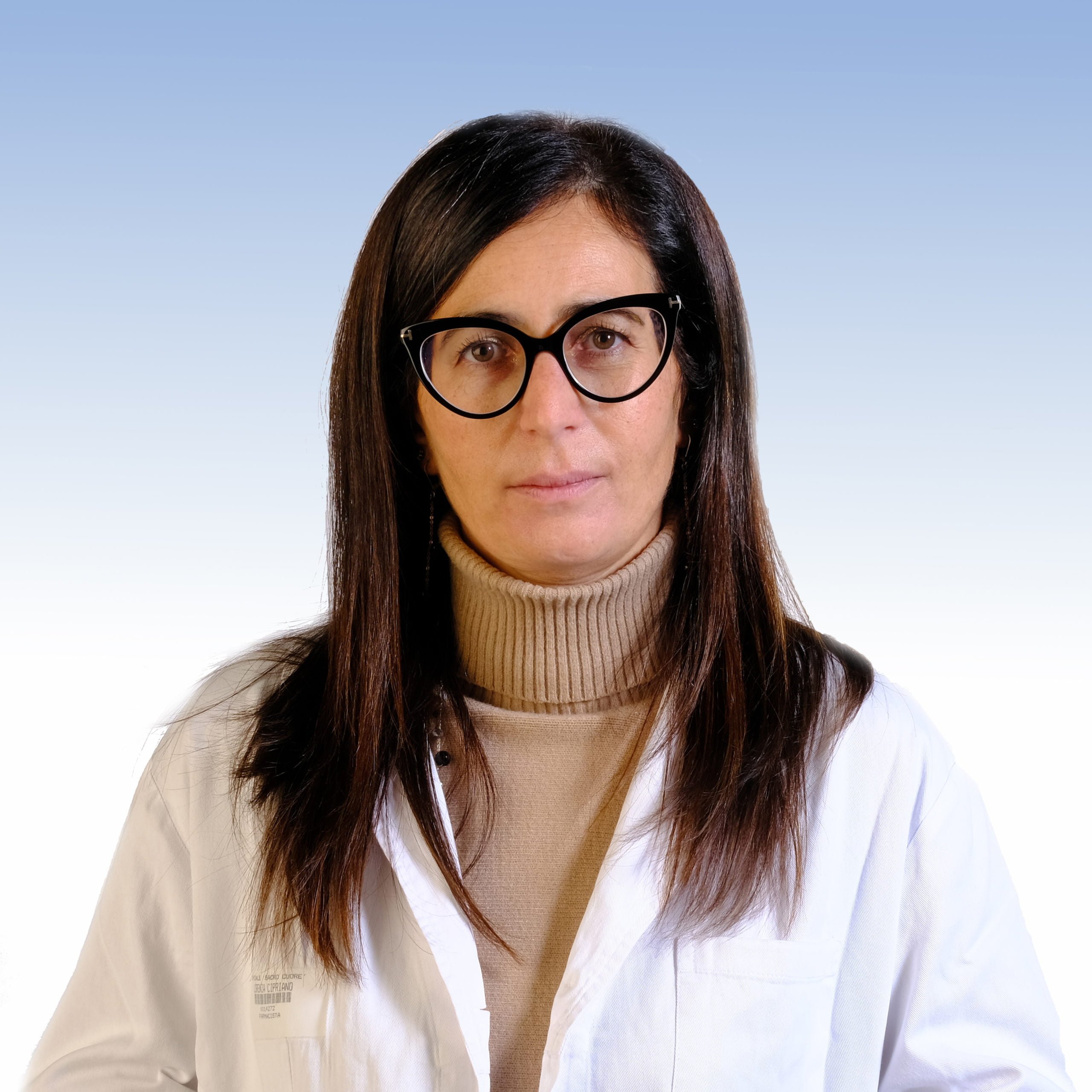 Lorenza Cipriano, farmacista Irccs Ospedale Sacro Cuore Don Calabria