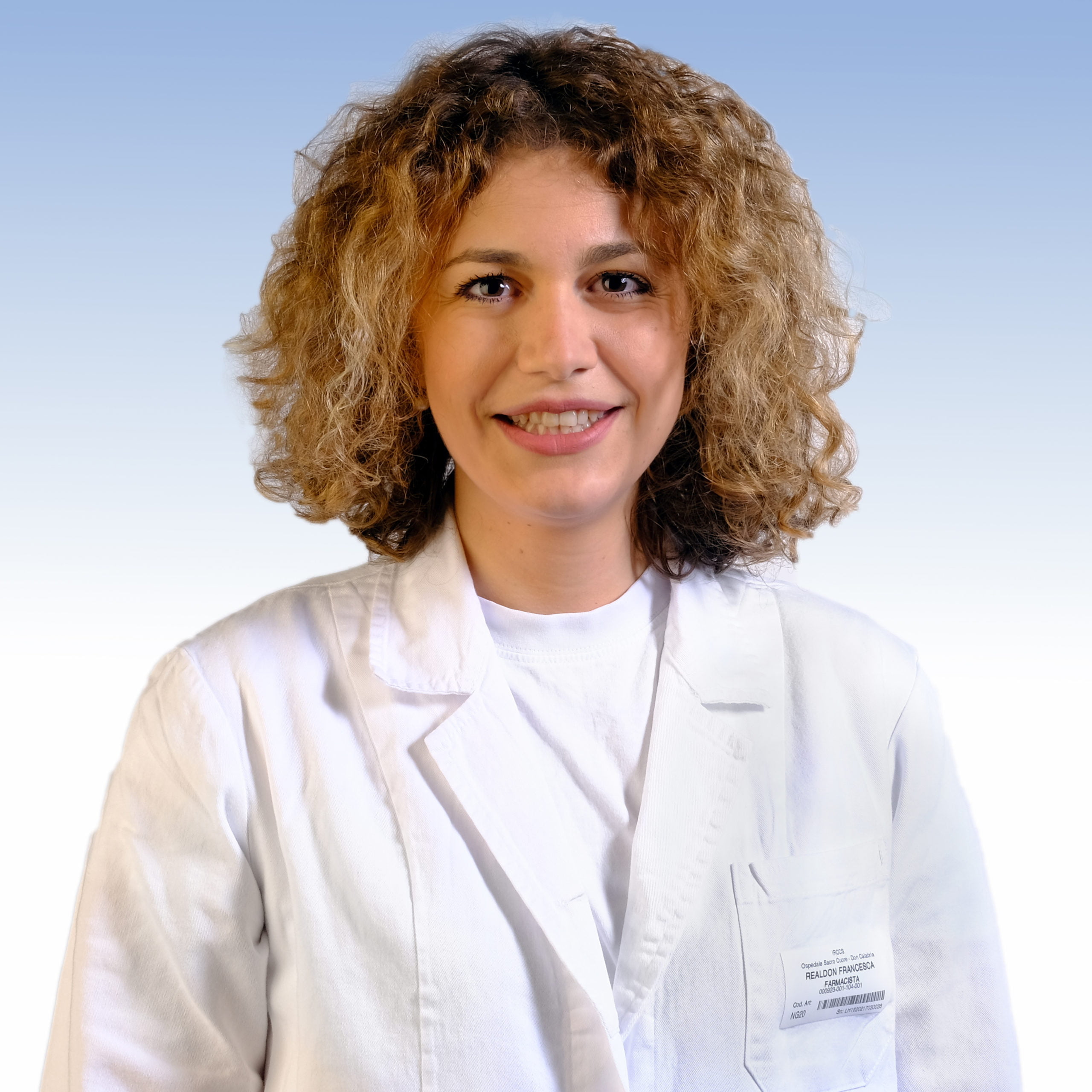 Francesca Realdon, farmacista IRCCS Ospedale Sacro Cuore Don Calabria